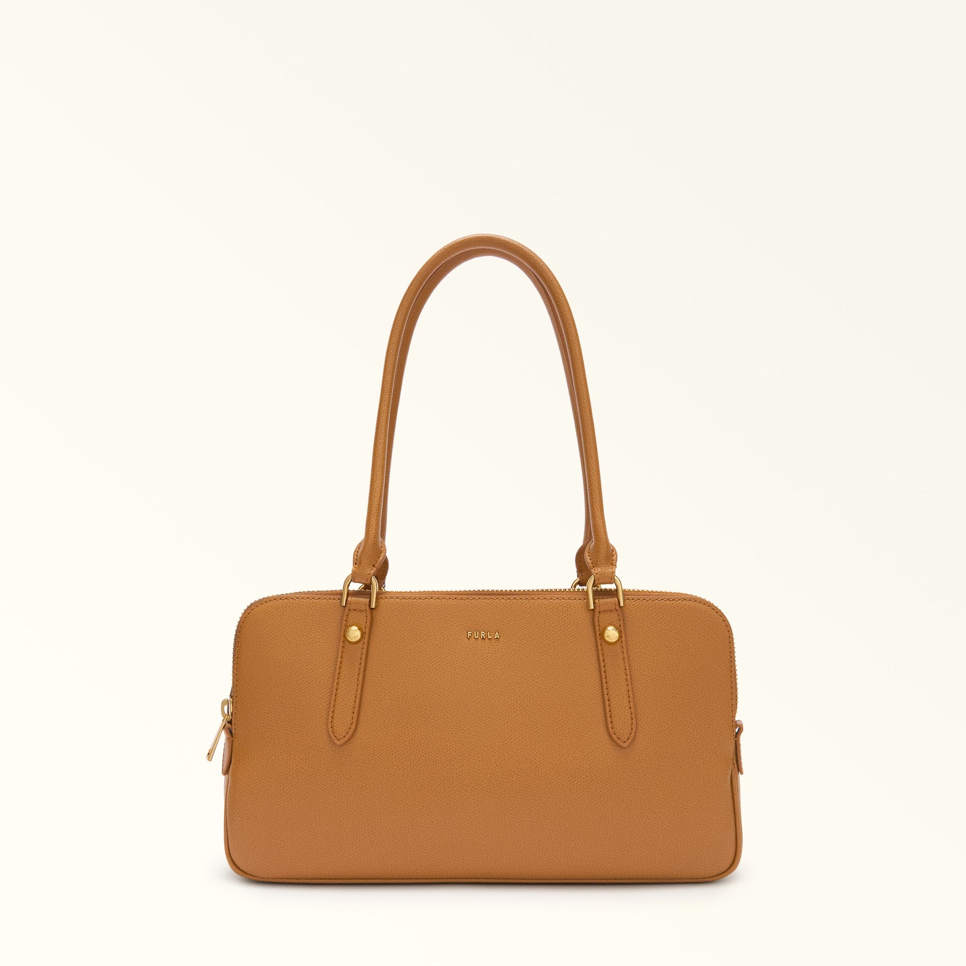 Furla Giulia M Boston  Bag In Leather