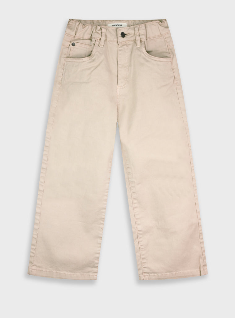 Cotton Girl Trousers - Vanilla