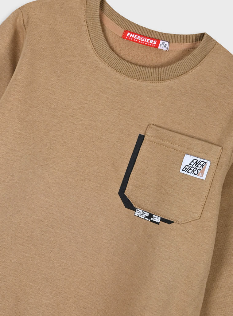 Children's Black Tracksuit(Blouse,Trousers) For Boy