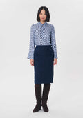 Jane skirt in navy by Tara Jarmon