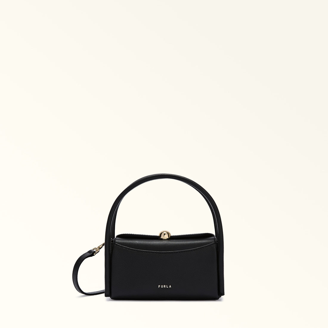 Furla Nicole L Boston  Bag In Leather