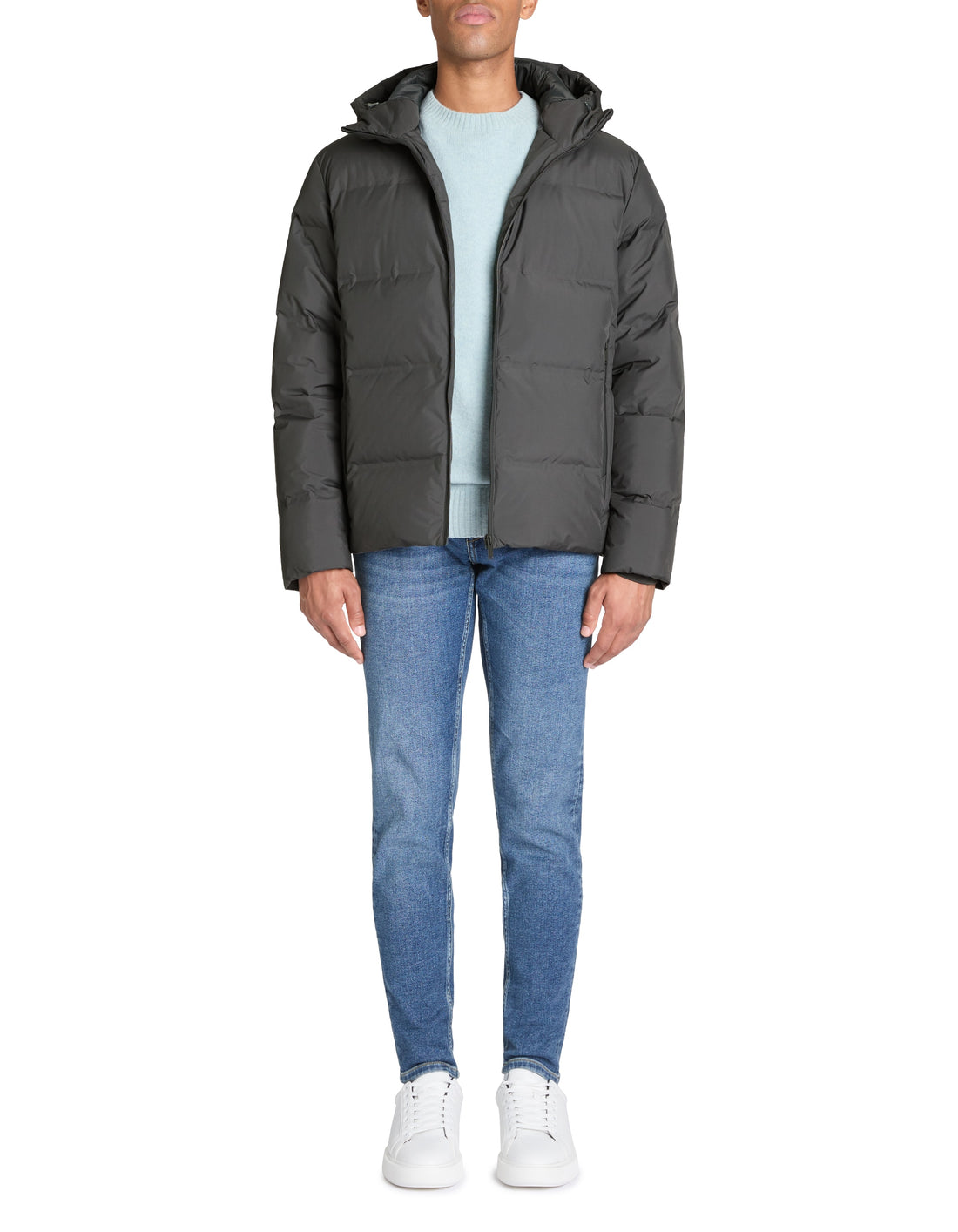JUAIR GREY PUFFY - Celio lebanon
