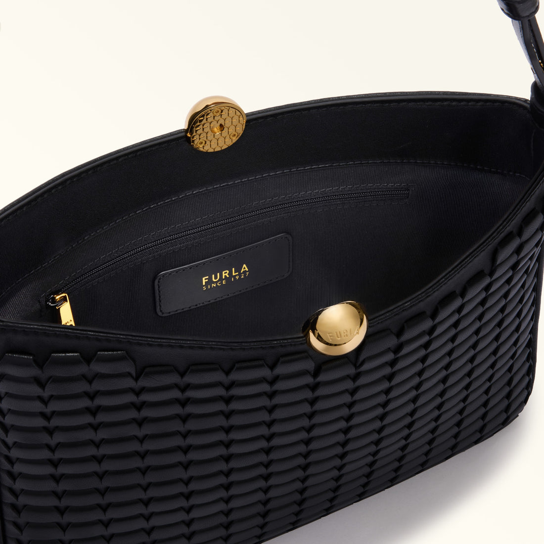 Shoulder Bag F5S-Furla Sfera Soft Nero