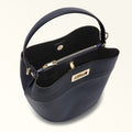Furla Amelia M Bucket Bag in Blue - Bags 