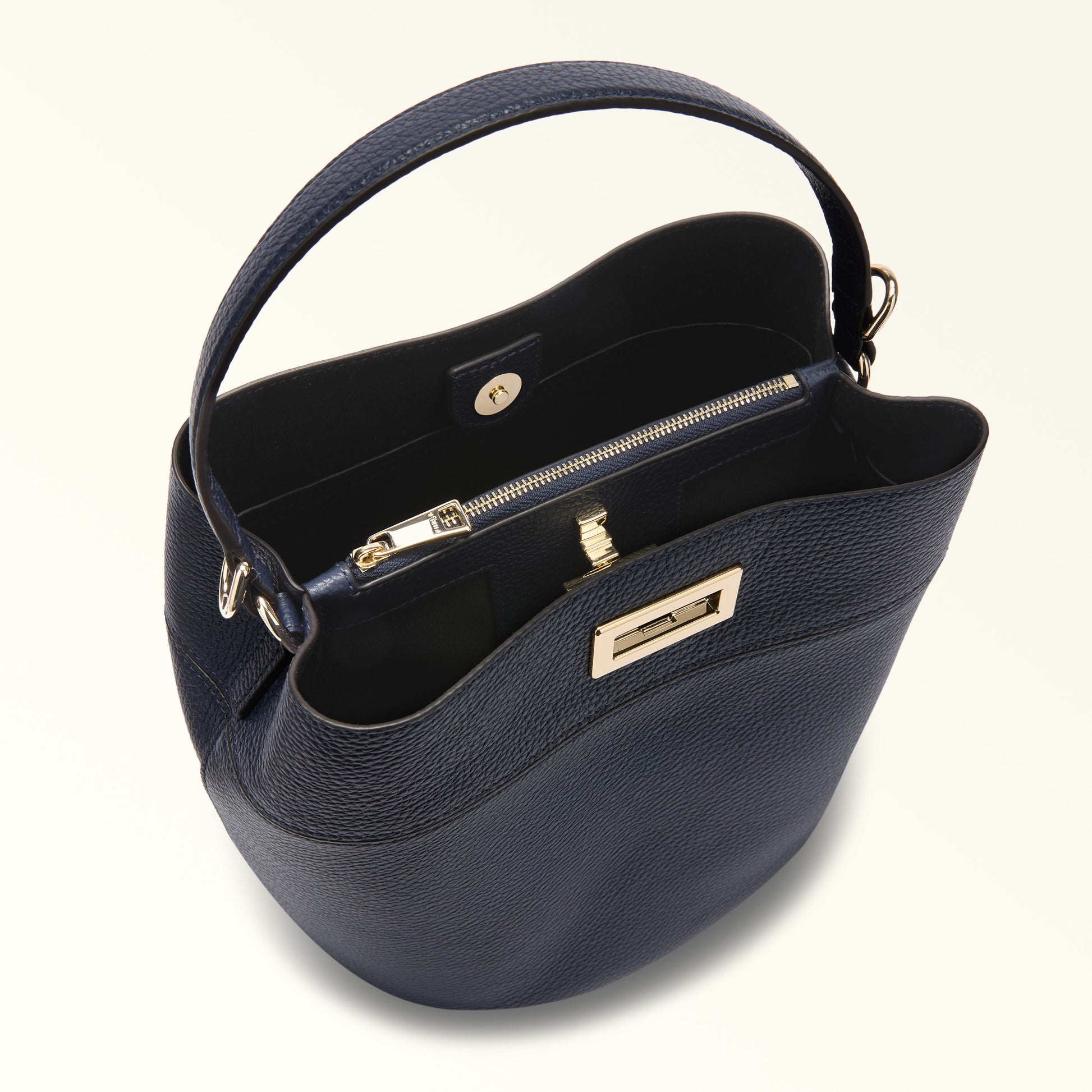 Furla Amelia M Bucket Bag in Blue - Bags 