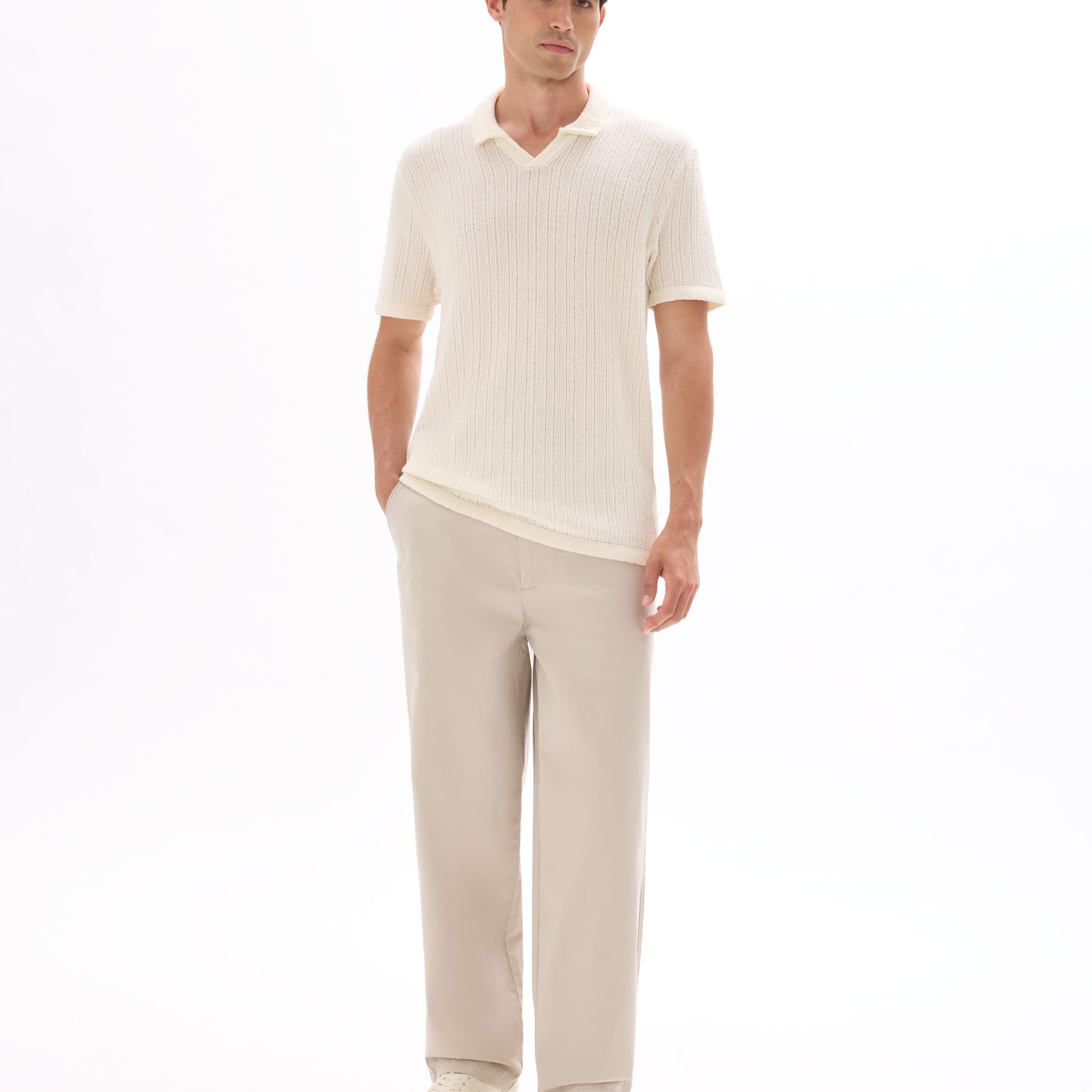 ecru Short sleeves Polo