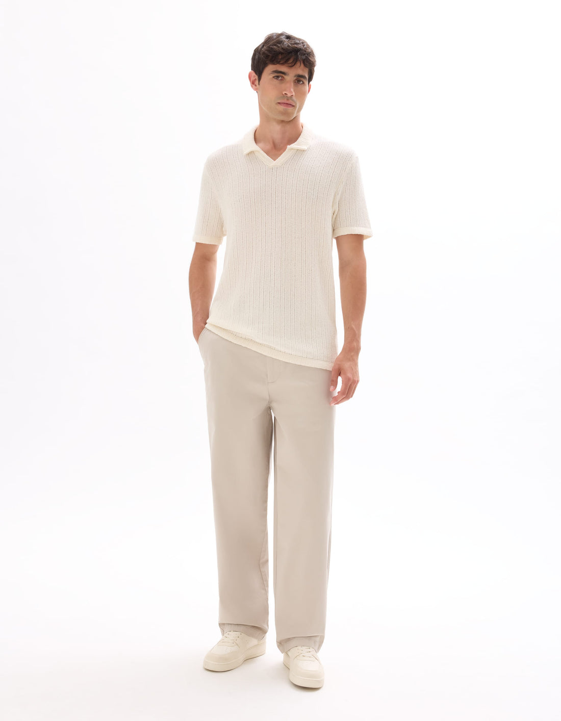 ecru Short sleeves Polo
