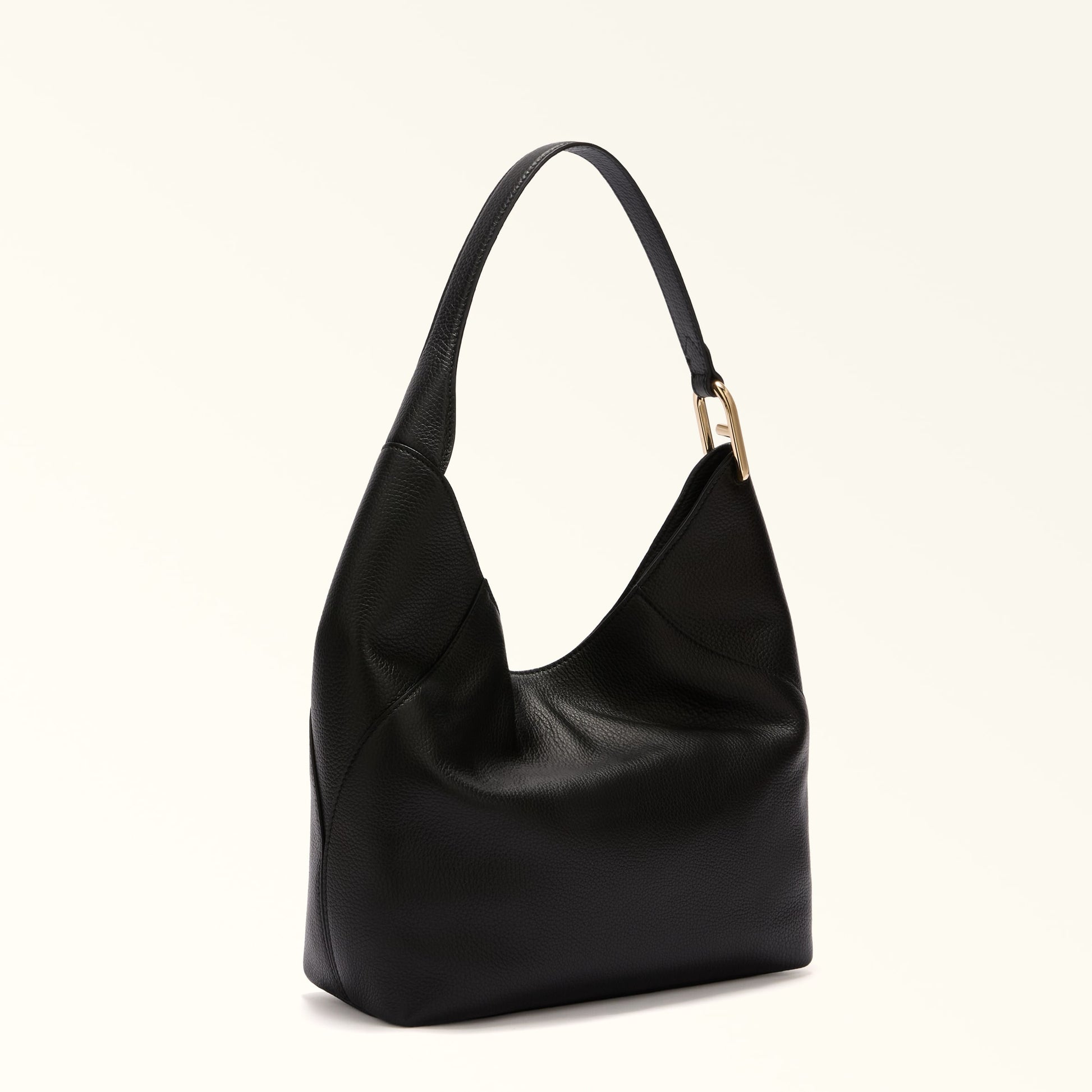 Furla Lara M Hobo Bag In Leather