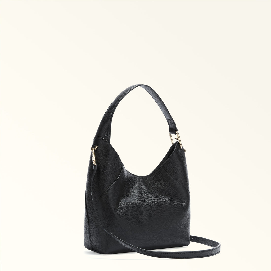 Furla Lara S Hobo Bag In Leather