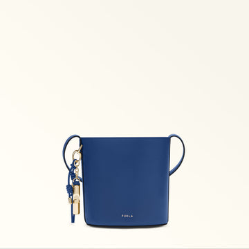 Furla Roxie M Bucket  Bag In Leather