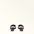 Furla Cilindro Mule Sandal T.50 in Brown - Shoes 
