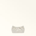 Furla Delia Mini Clutch in White - Bags 
