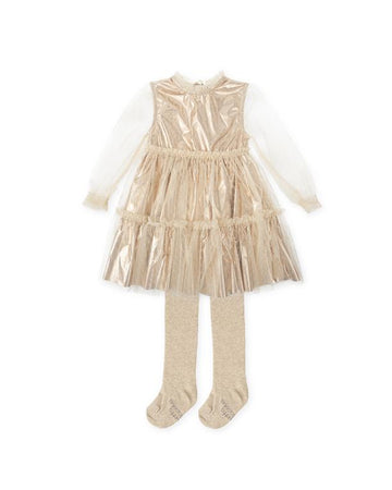 Gold  Dress for Kids