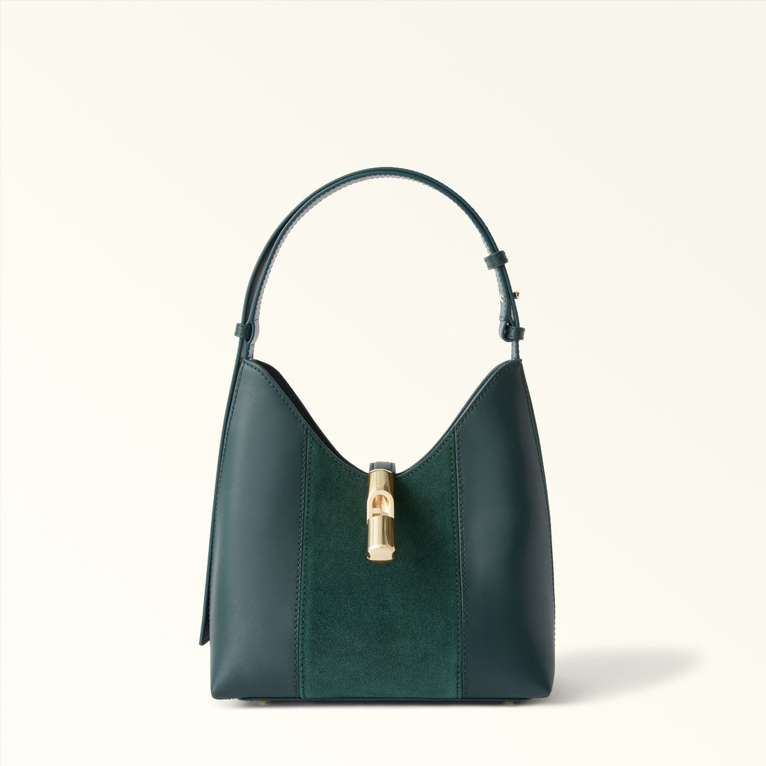 Furla Goccia S Hobo in Green - Bags 