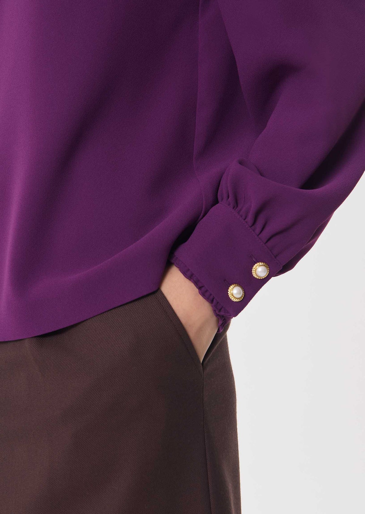 Tessy top in purple by Tara Jarmon