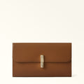 Furla Iride Clutch in Brown - Bags 