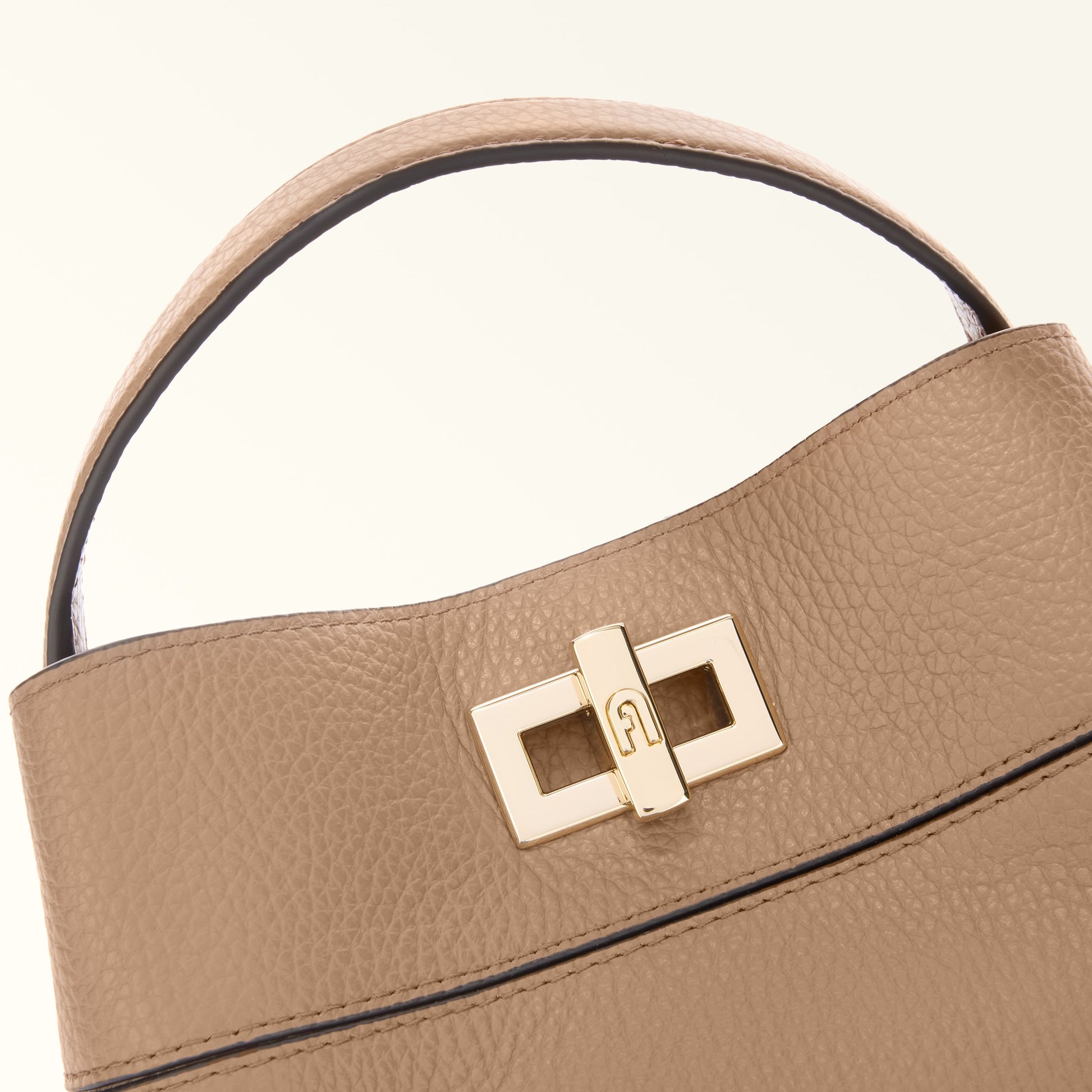 Furla Amelia Mini Bucket Bag in Brown - Bags 