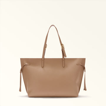 Furla Ava L Tote Bag In Leather