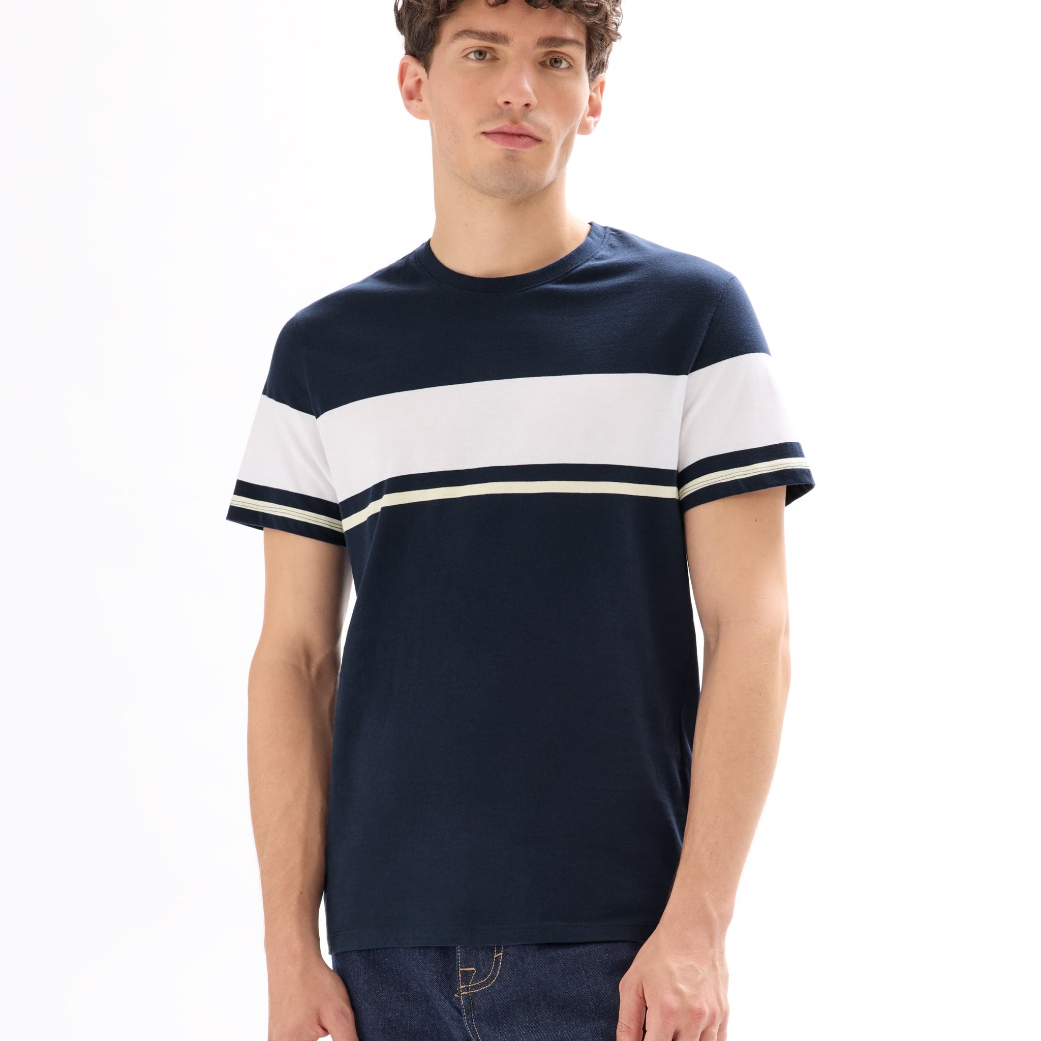 LEBLECO NAVY SS TSHIRT - Celio lebanon