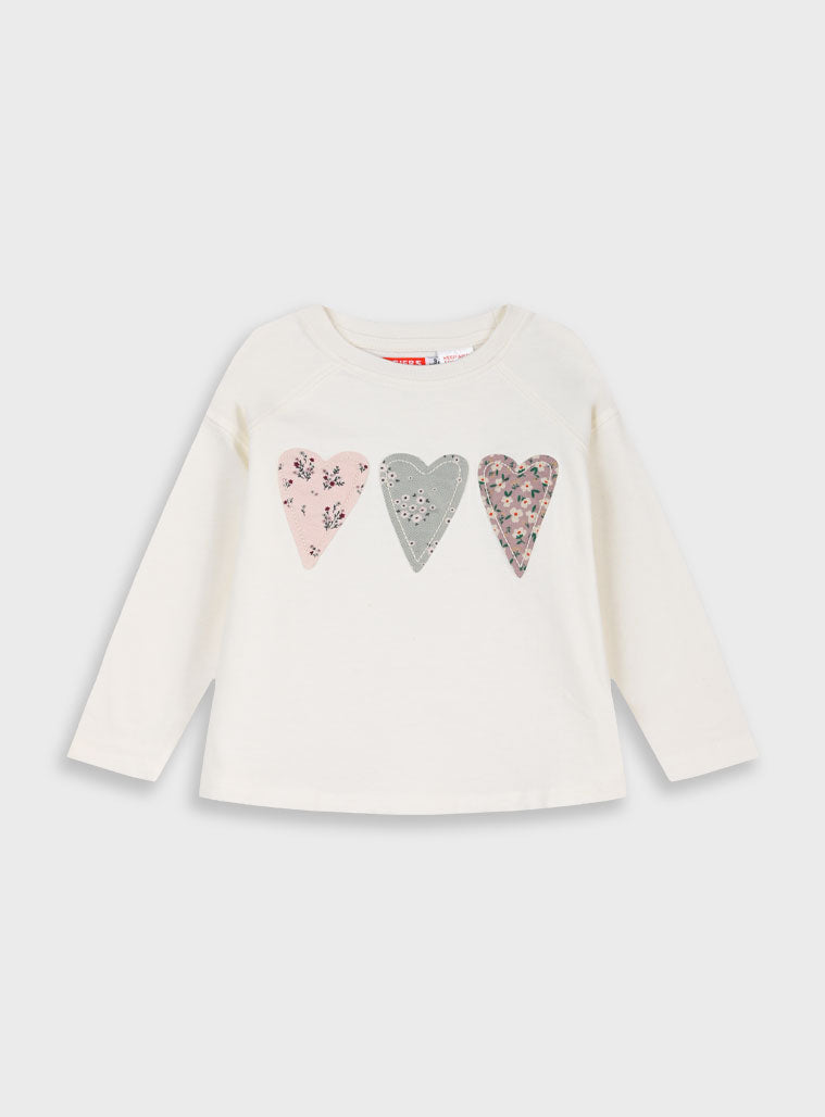 Children's Offwhite Blouse For Girl