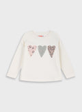 Children's Offwhite Blouse For Girl