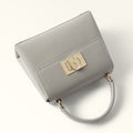 Furla 1927 Mini Top Handle in Grey - Bags 