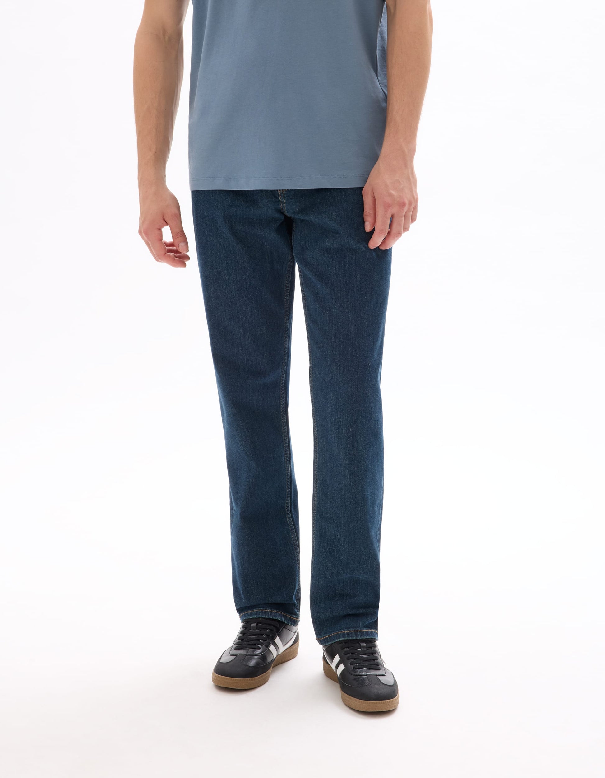 rinse jeans 1 length