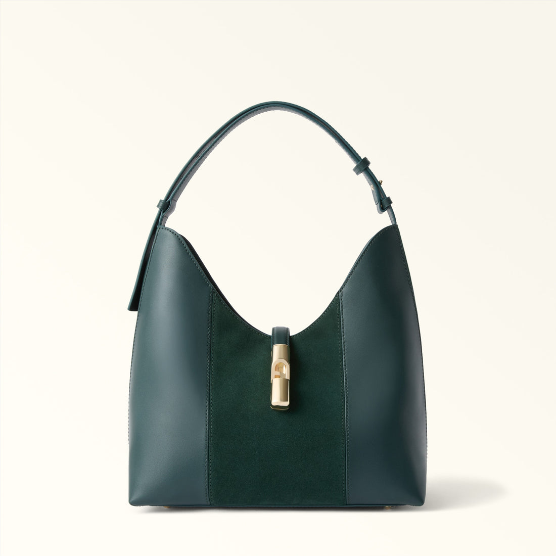 Furla Goccia M Hobo in Green - Bags 