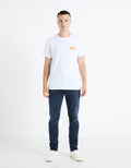 FETEXTO OPTICAL WHITE SS TSHIRT - Celio lebanon