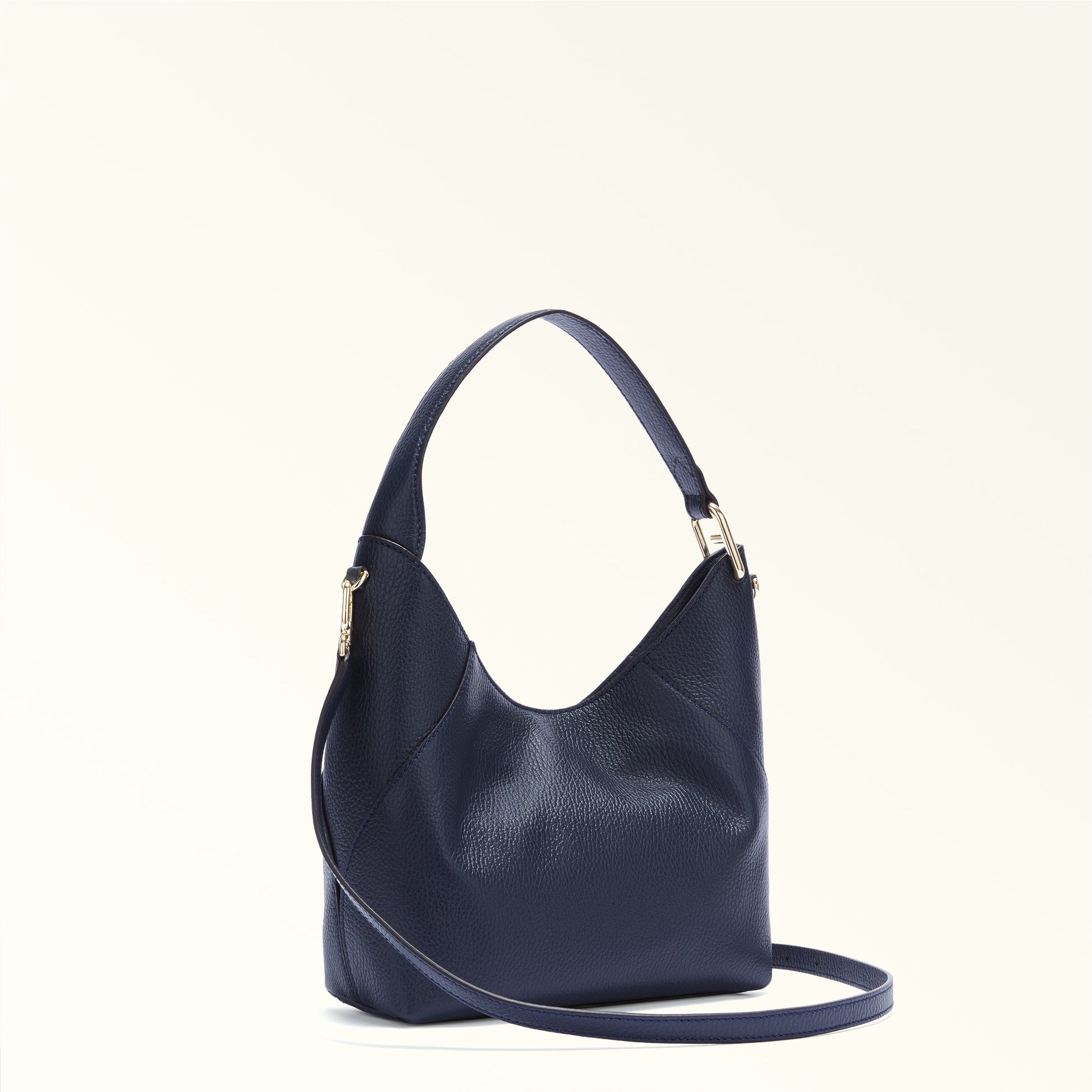Furla Lara S Hobo Bag In Leather