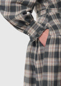Retro dress in khaki by Tara Jarmon