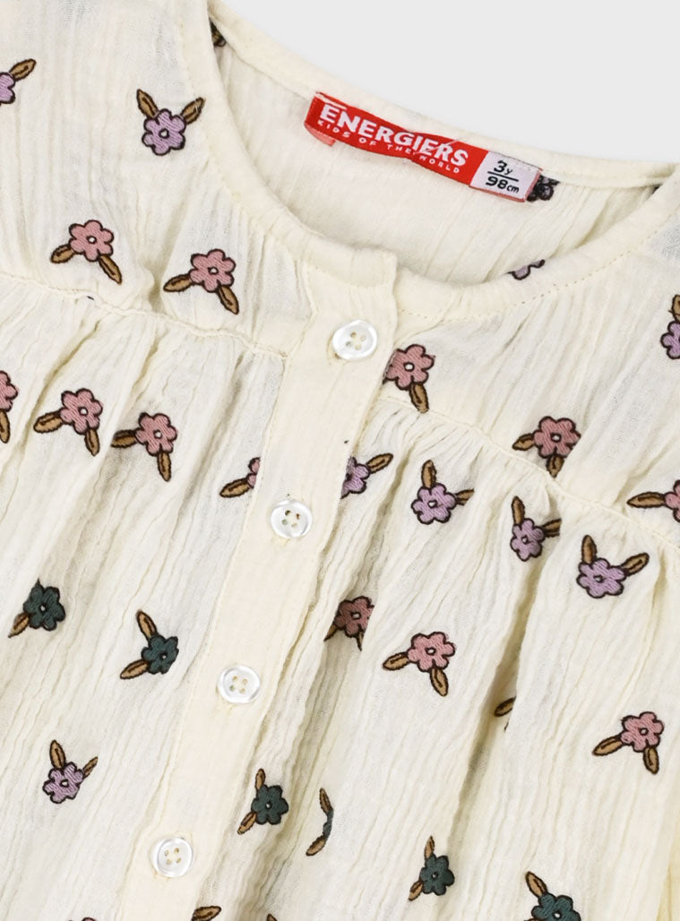 Children's White Shirt For Girl