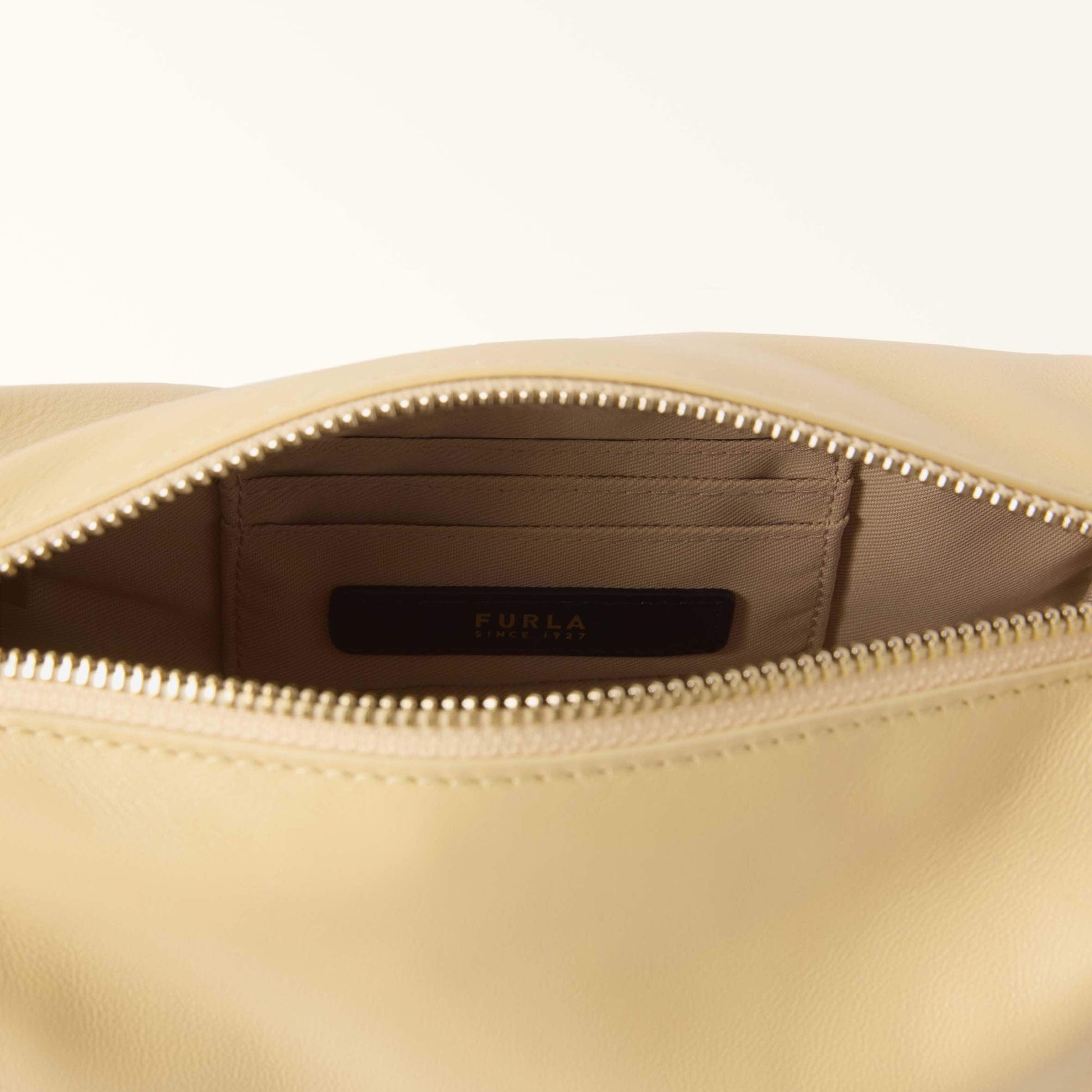 Furla Talia Mini Crossbody in White - Bags 