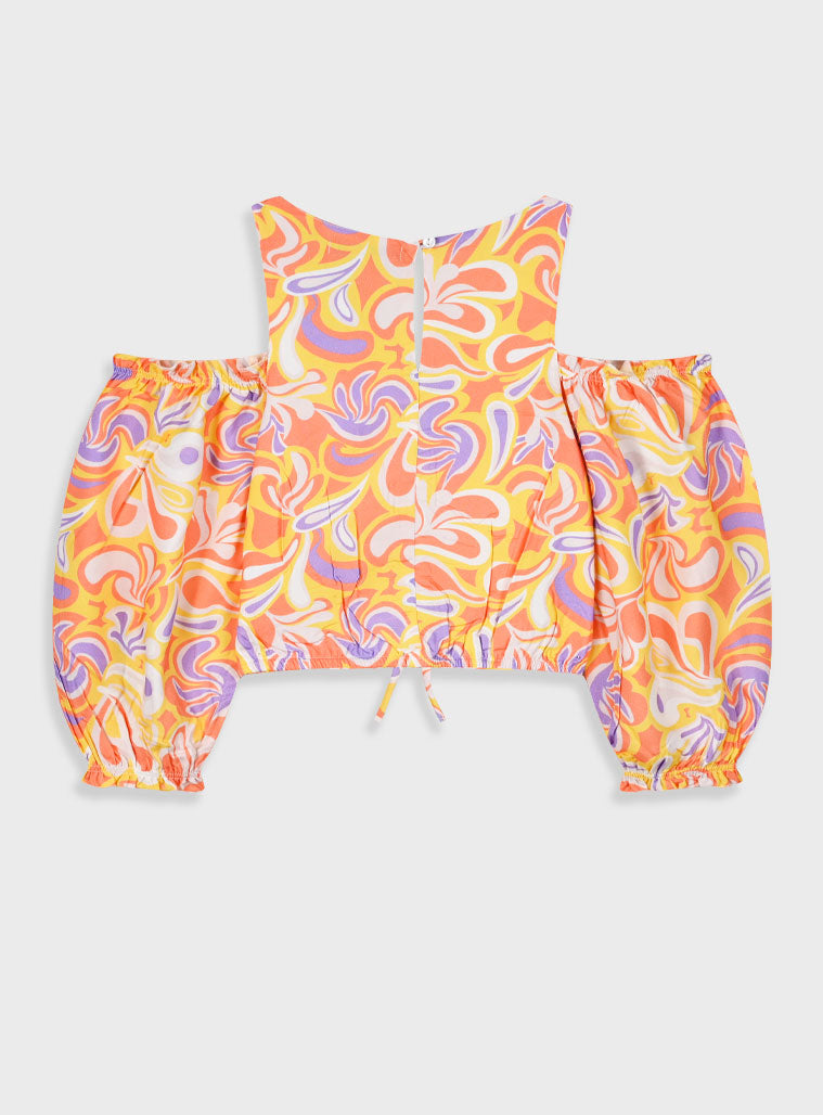 Printed top for girls Energiers