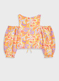 Printed top for girls Energiers