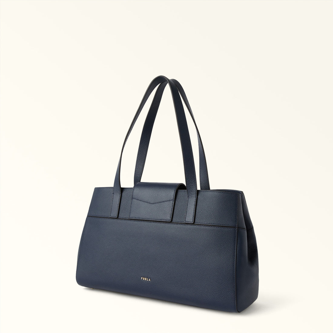 Furla Amelia L Tote E/W in Blue - Bags 
