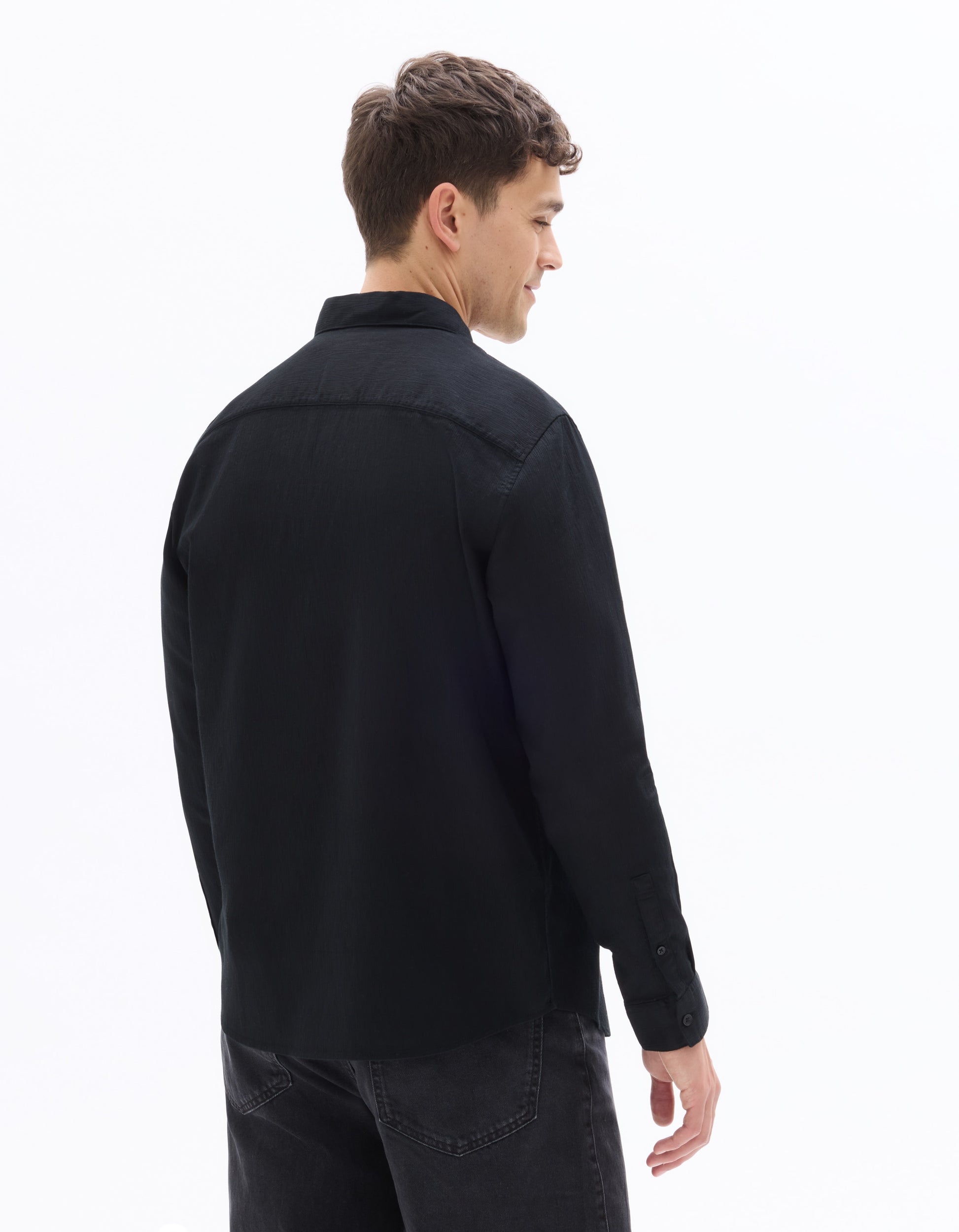 Black Long Sleeves Shirt for Men