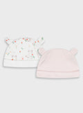 2 PCS INFANT'S SET OF HATS