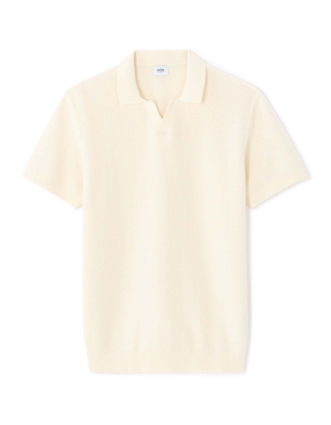 Regular Fit pique Polo Shirt 100% Cotton Knit Celio