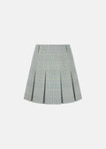 skirt in dark green Prince of Wales check