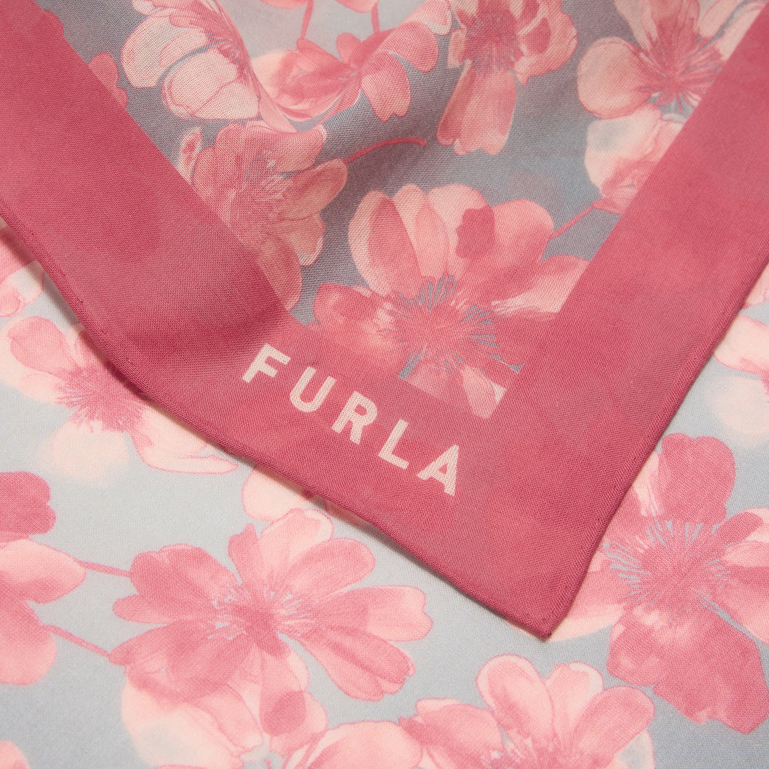 Furla Lea Bandana 60X60 in Pink - Scarves 