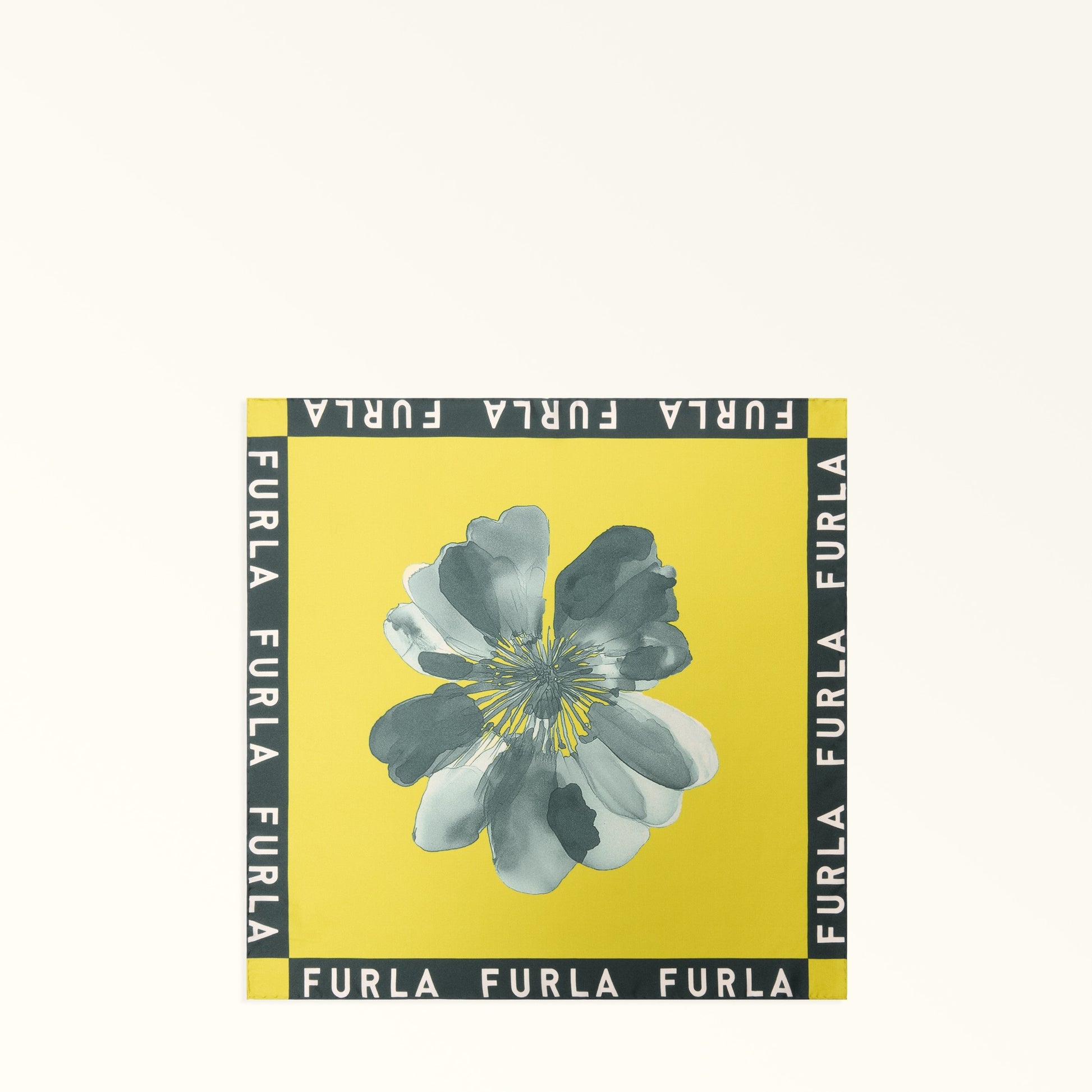 Furla Lea Bandana 60X60 in Green - Scarves 