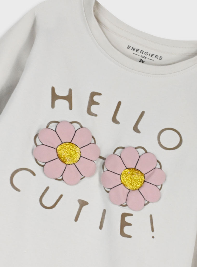 Children's White Blouse For Girl