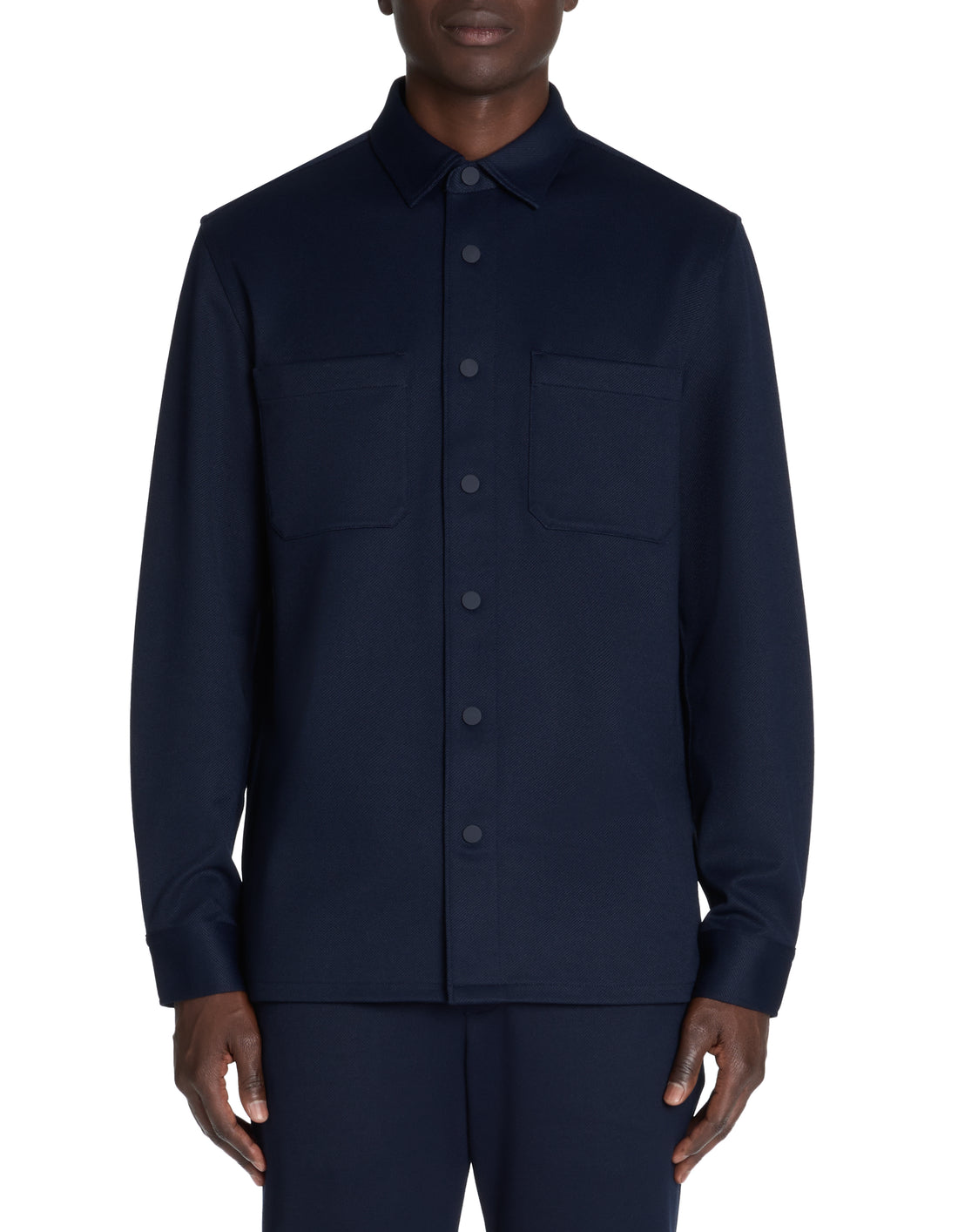 Navy Long Sleeves Shirt - Celio Lebanon