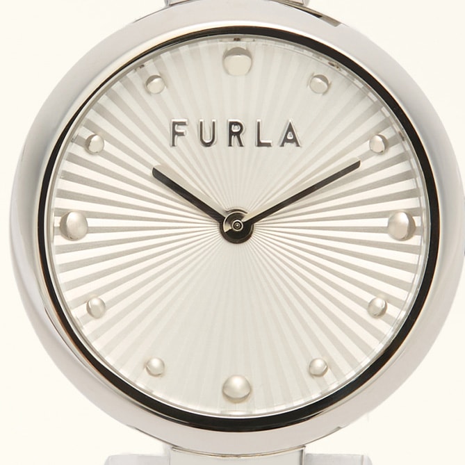 Furla Twist Round Case Watch 25Mm in White - Watches 