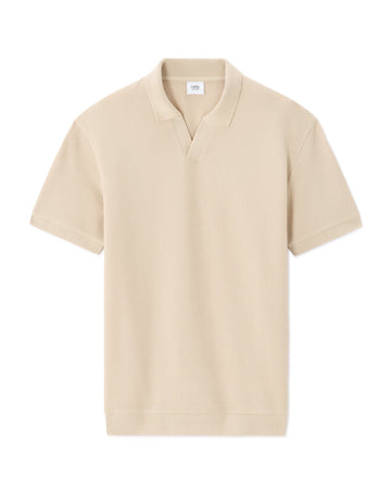 Regular Fit Waffle Knit Polo Celio