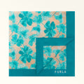 Furla Lea Bandana 60X60 in Blue - Scarves 