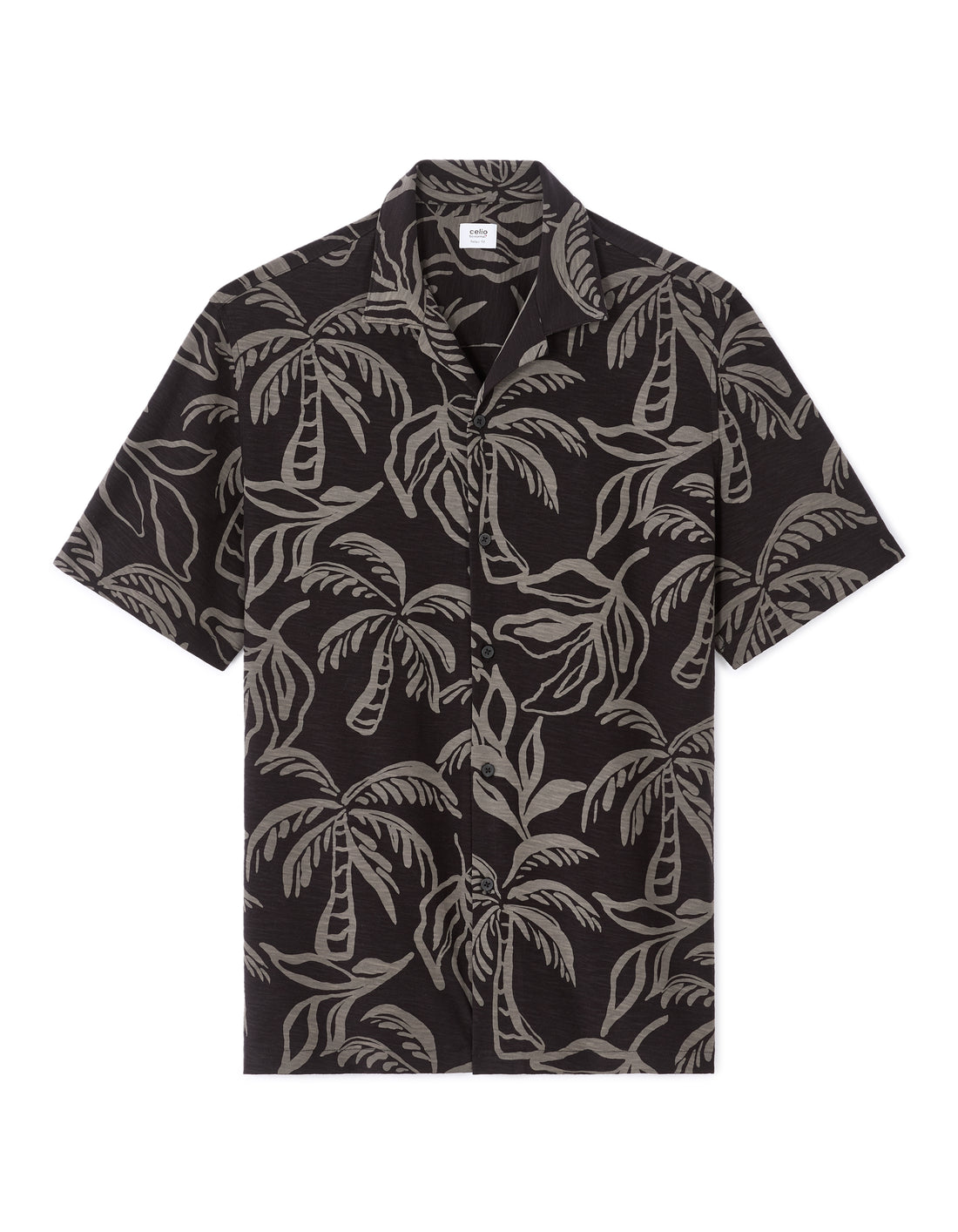 Black Short Sleeves Shirt - Celio Lebanon