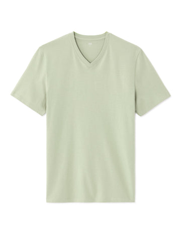 Regular Fit V-Neck 100% Cotton T-Shirt Celio