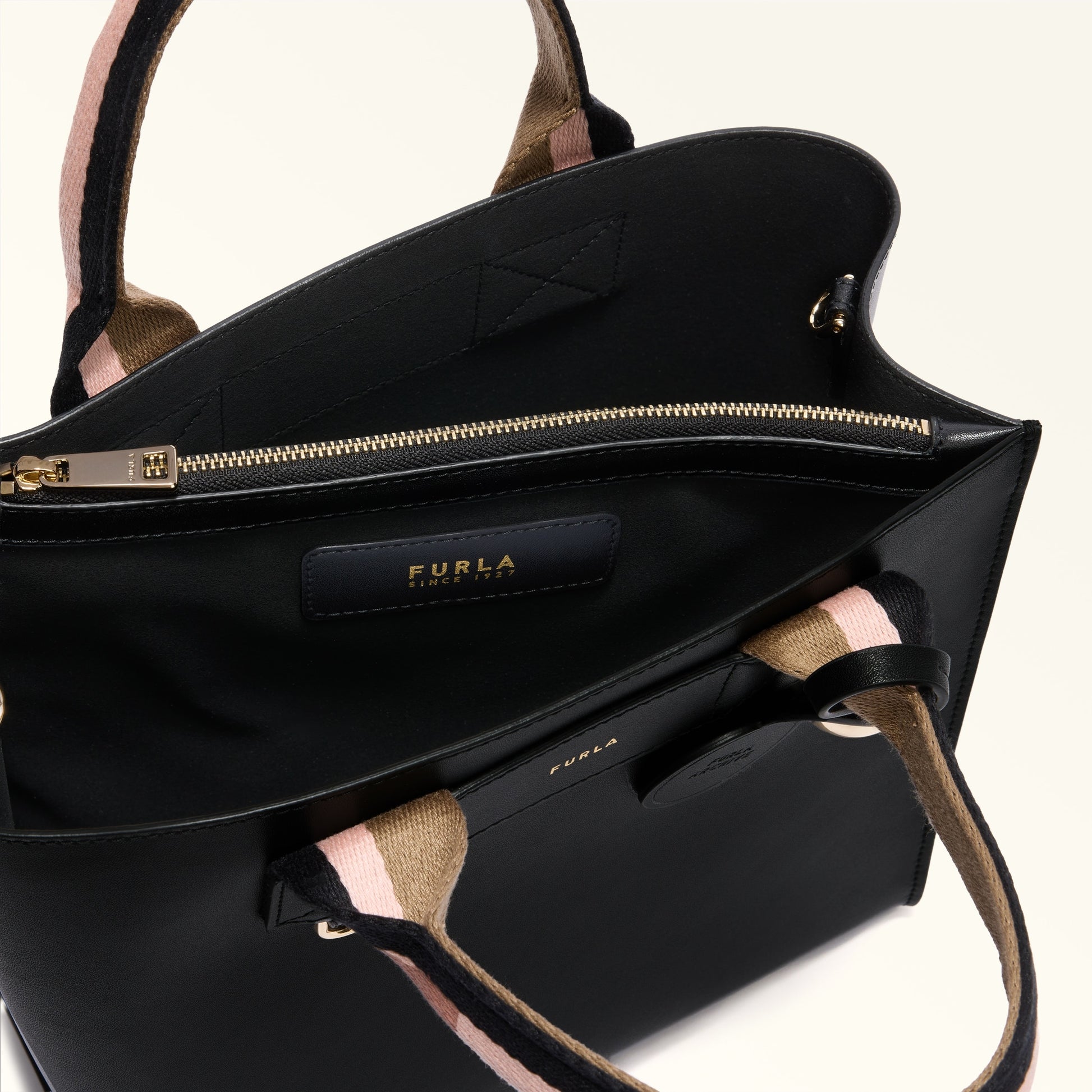Furla Divide It S Tote in Black - Bags 